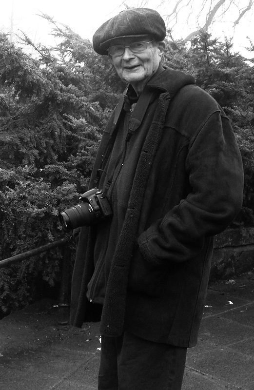 My father, Mike, with his camera in 2006